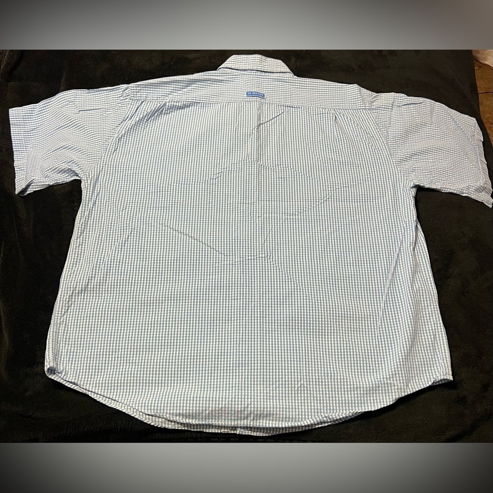 Vtg 90s US Polo Association Button down Blue Shirt Men’s XL -EUVC - Picture 6 of 6